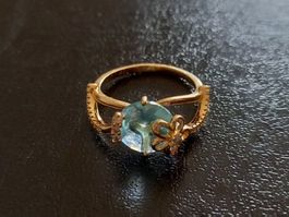 Vergoldet Ring, Grosse 8 (57)