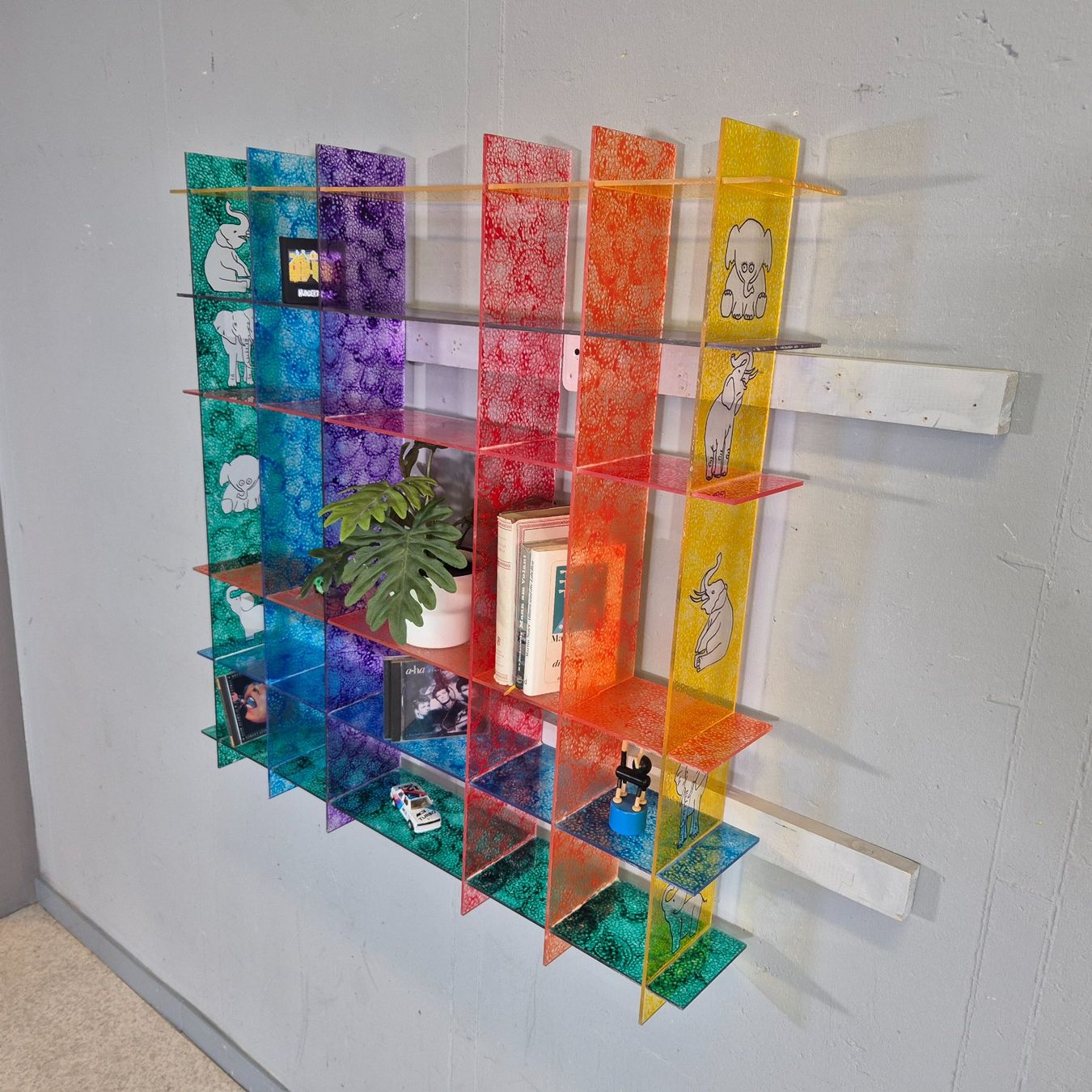 Scaffali: Plexiglas Wandregal Hängeregal Acryl Shelf Regal – Usato da Nottwil venduto da Wondewa-Shop 3
