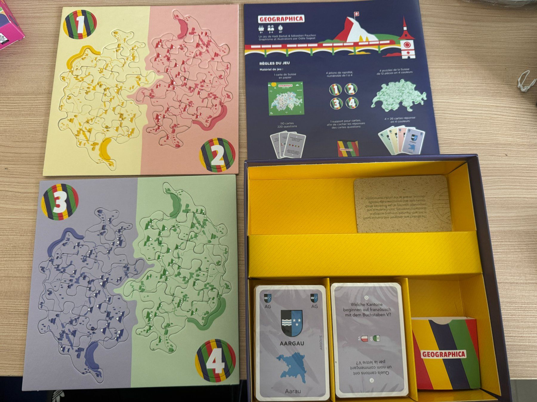Giochi: Gioco da tavolo Geographica Svizzera – Nuovo (secondo la descrizione) da Massagno venduto da daeme10 2