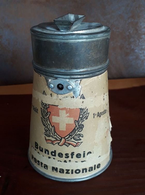 Spardose Aus Metall – Bunt, 800 Ml, Mit Aufsteckverschluss, Für Geld & Gutscheine
