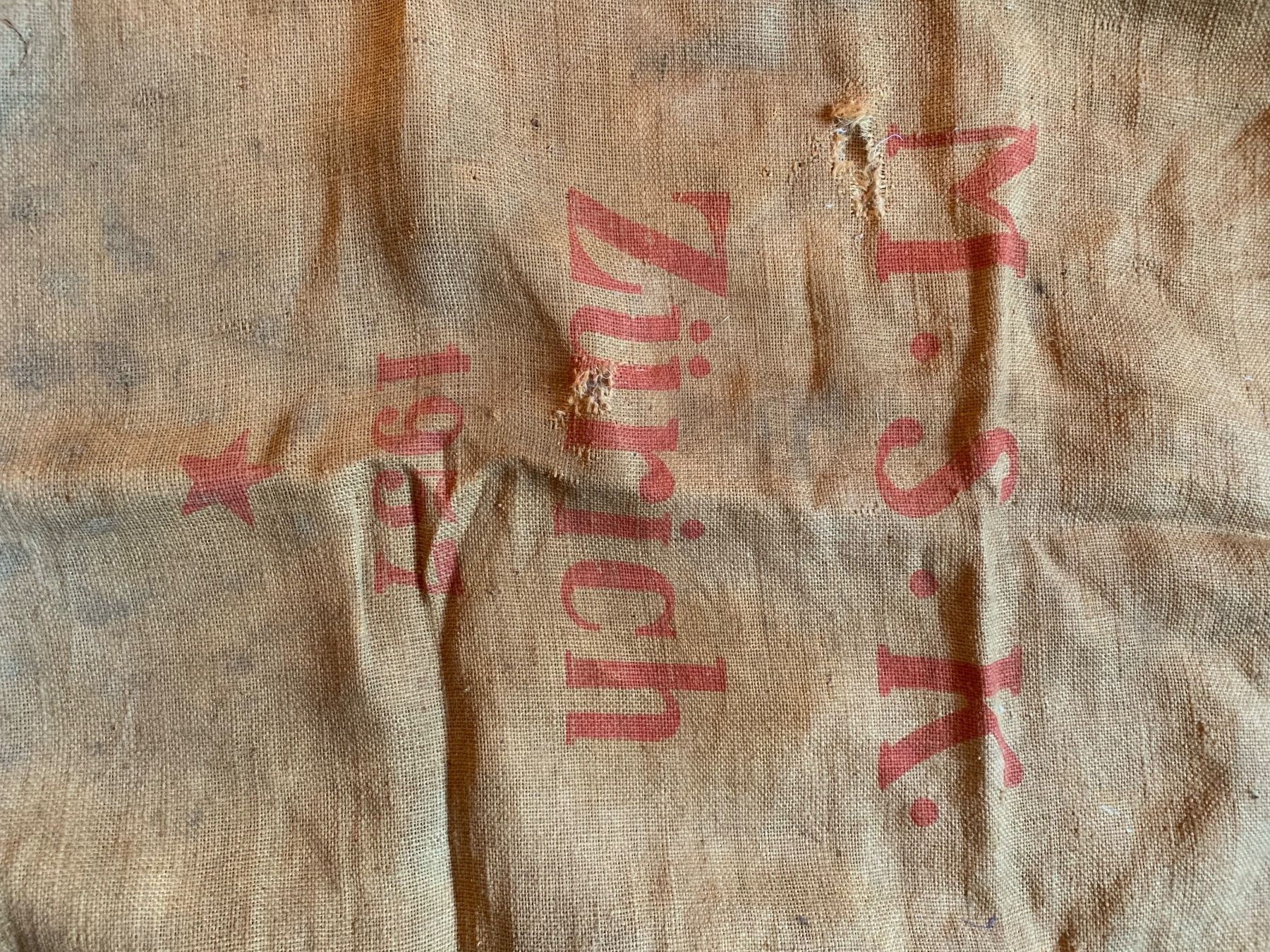 Borse: Jutesack M.S.K.Zürich 1957 – Usato da Goldingen venduto da Bergler012 1