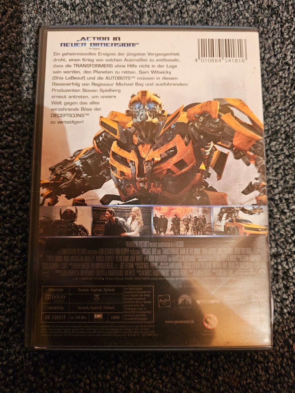 Tutti i DVDs: TRANSFORMERS 3(13126) – Usato da Ruswil venduto da M71 1