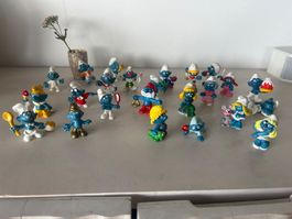 Schleich Schlümpfe Sammlung – Figuren Sammlung Vintage
