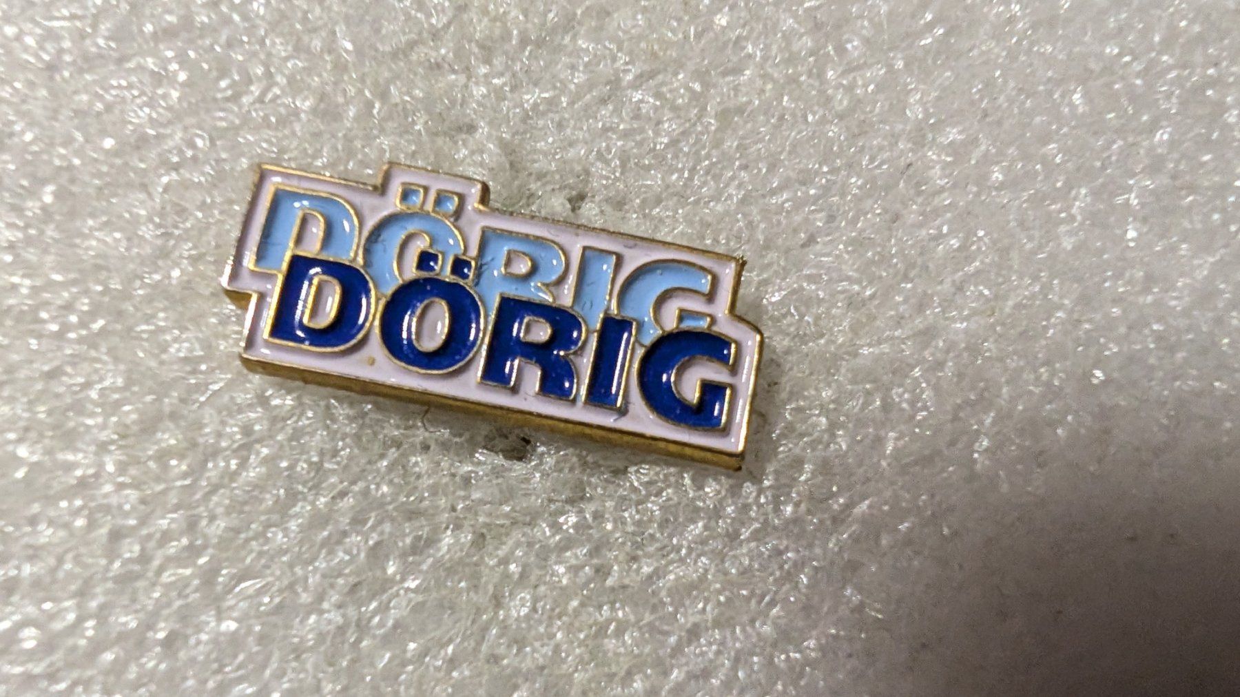 Placchette & Badge: Ansteckpin 206: Dörig – Usato da Oppligen venduto da Pin-Fall-Shop
