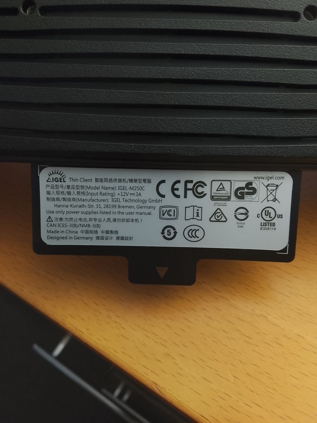 PC: IGEL Thin Client M250C - 5 Stück – Usato da St. Gallen venduto da Cellere_AG 3