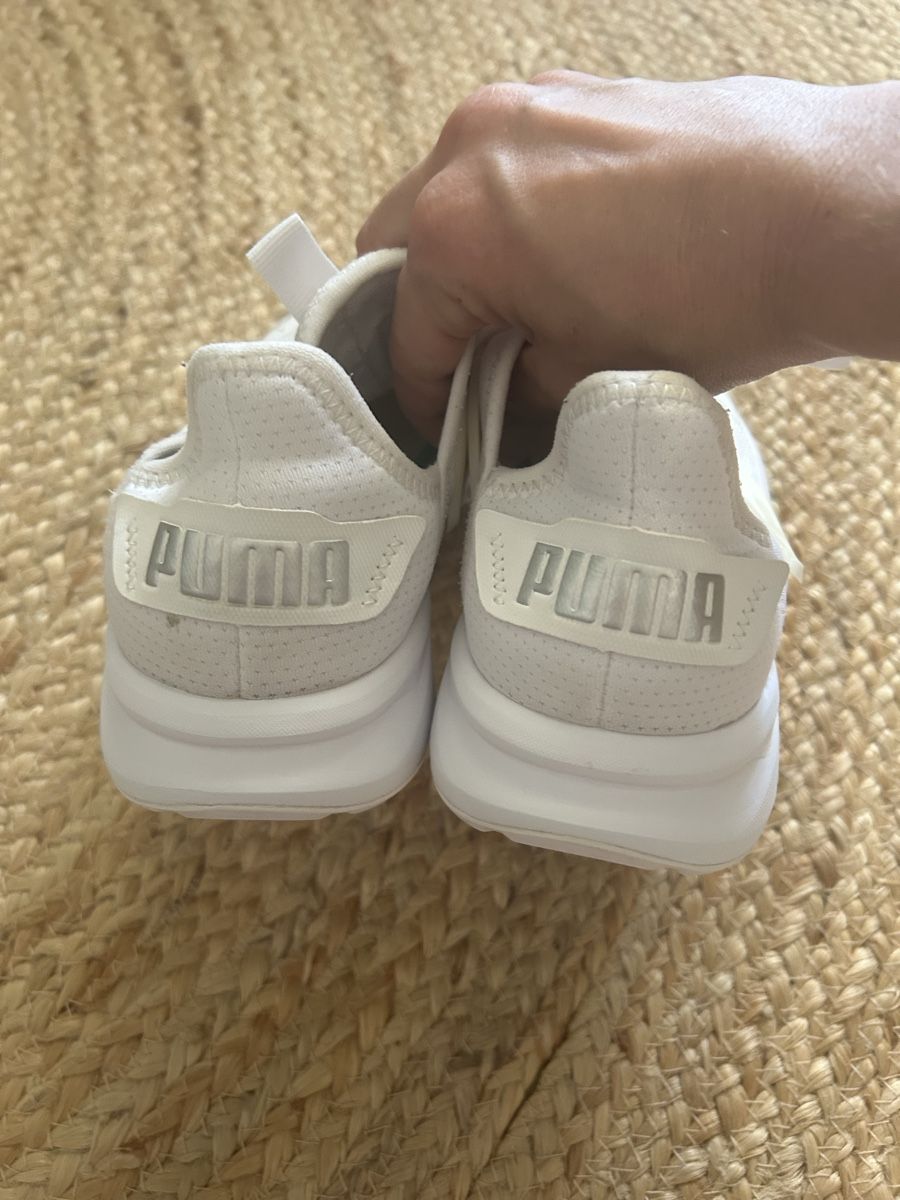 Puma Chaussures hommes: Puma Sneaker Gr. 36 Weiss  – D'occasion à Aarberg par lep_qc92 2