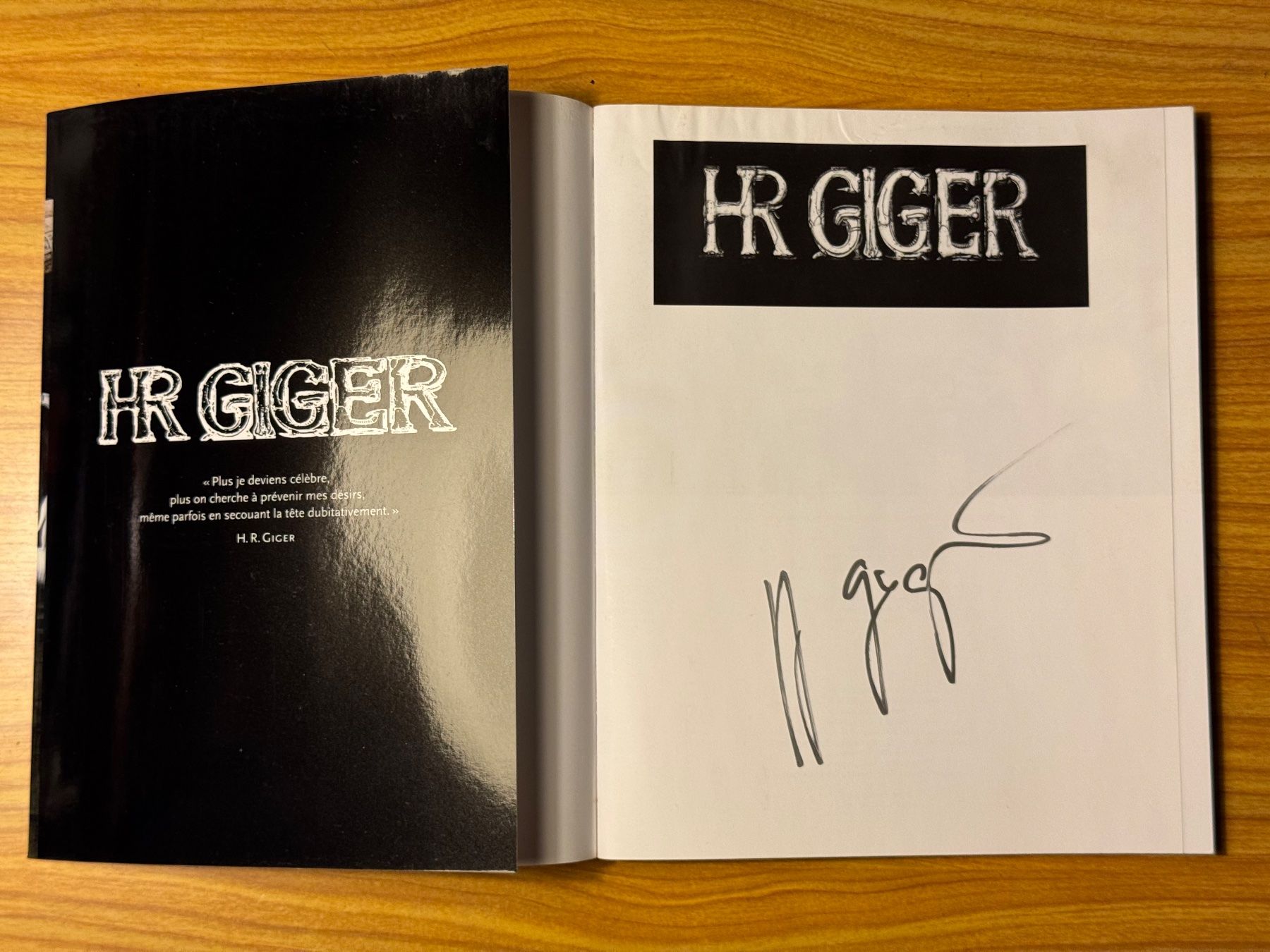 HR Giger ARh+ Taschen Buch Heft mit original Unterschrift (Gebraucht ...