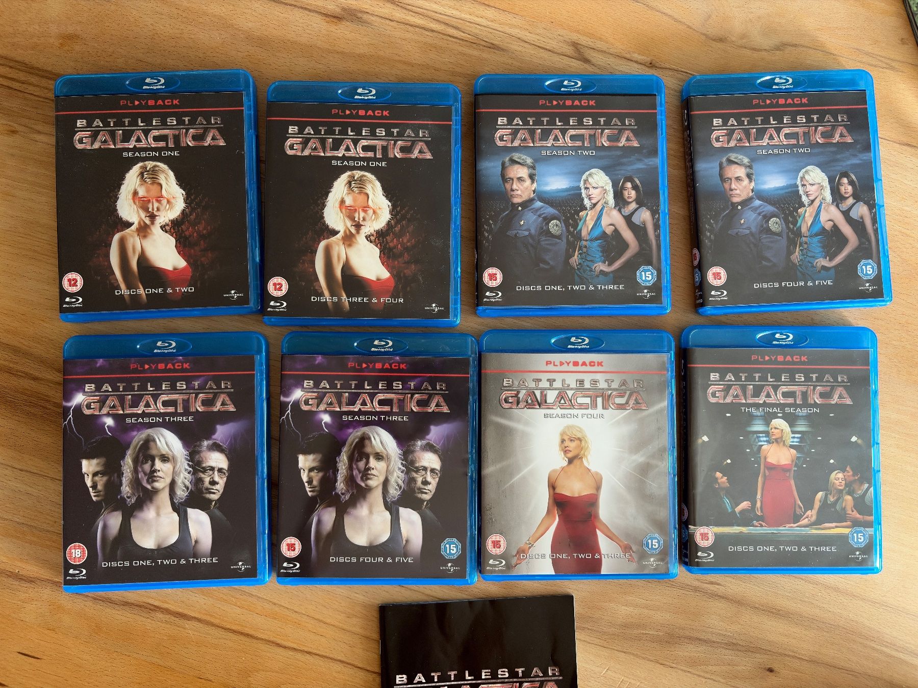 Tous les DVDs: Battlestar Galactica Die komplette Serie – D'occasion à Hombrechtikon par Dokmasa 2