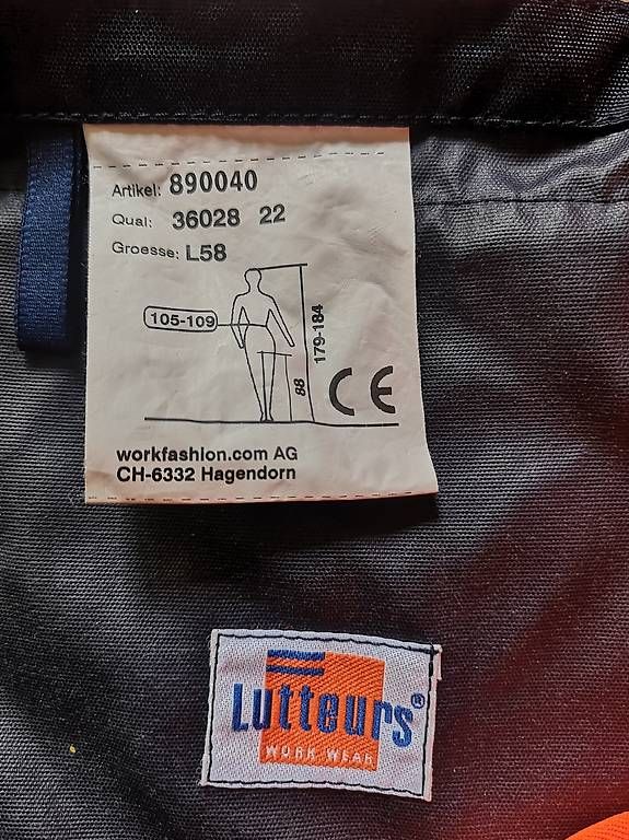 Pantaloni: Schnittschutzhose Lutteurs Gr. 58 – Usato da Balterswil venduto da schnugi09 3