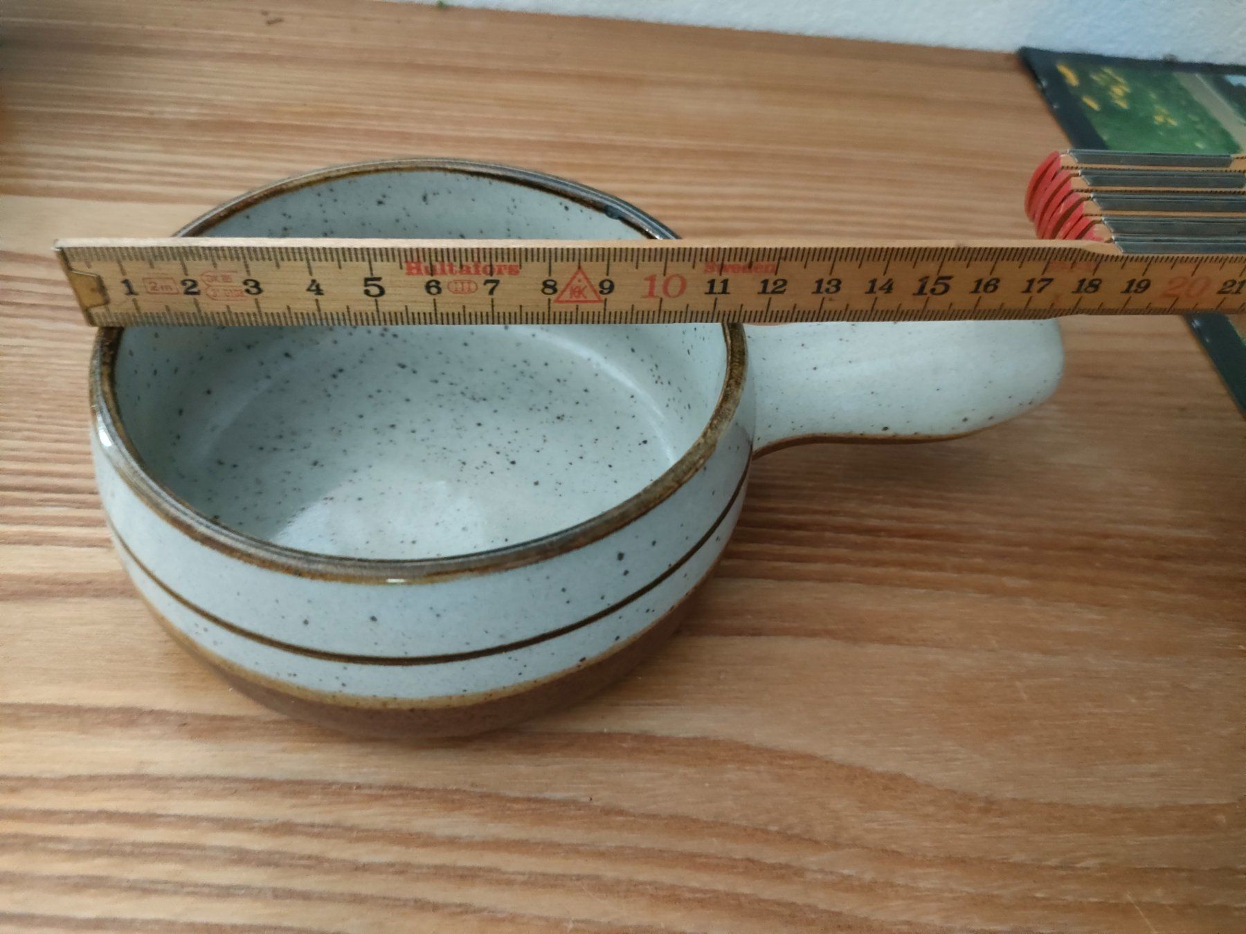 Schalen: Keramik Schälchen, Pfännchen mit Henkel – Gebraucht aus Wiesendangen von s_er 1