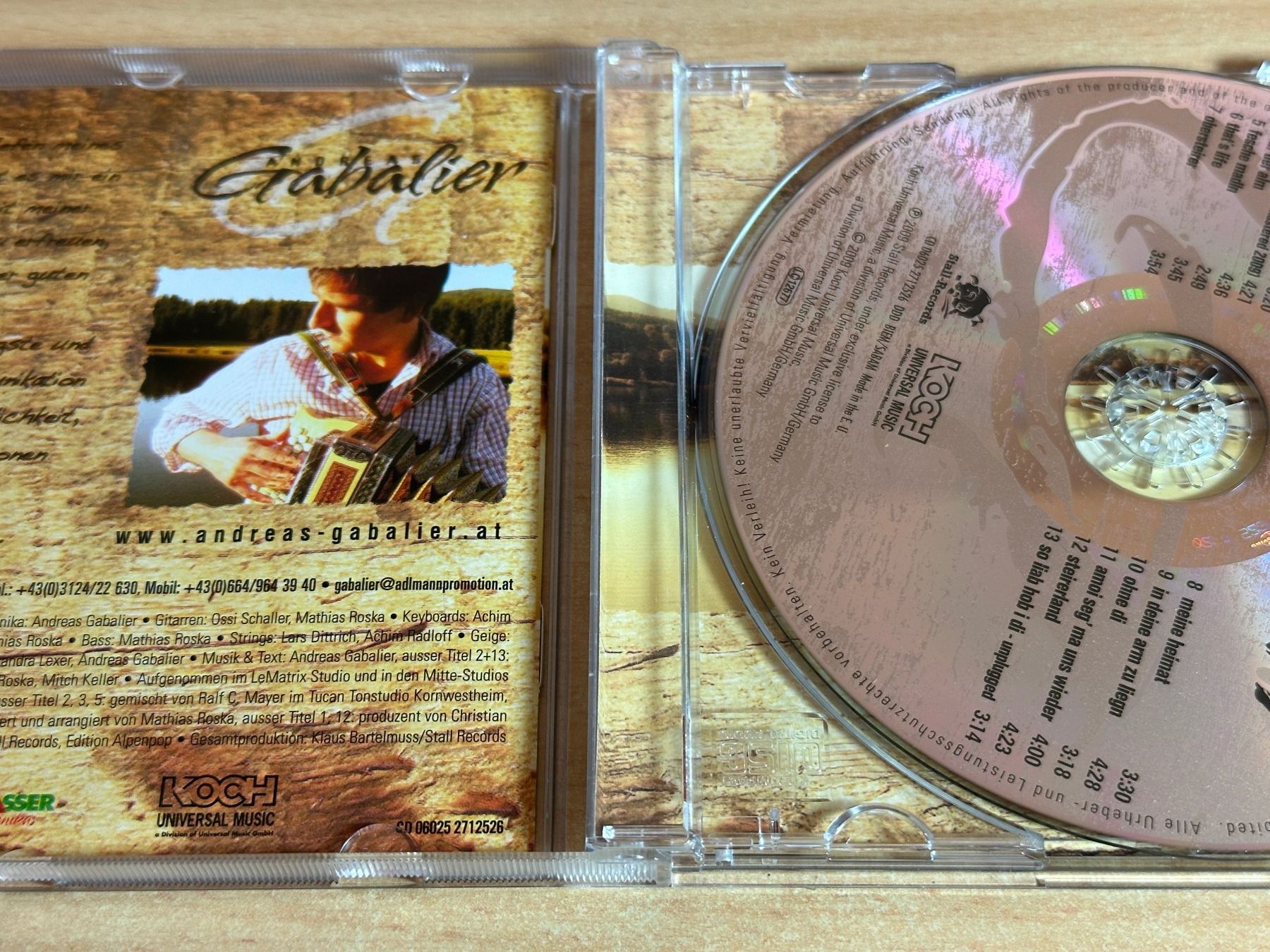 CDs: Andreas Gabalier – Alben Box - 3 CD – Gebraucht aus Rikon im Tösstal von Alpenmutz 4