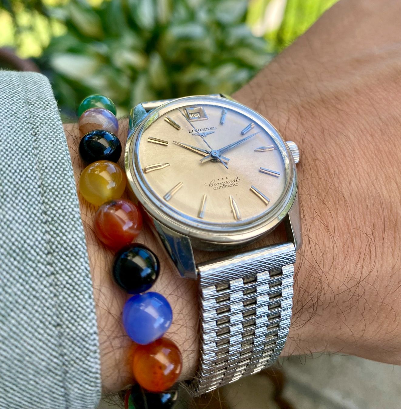 Longines Uhren: Longines Conquest Automatic 34 mm 1962 – Gebraucht aus St. Gallen von Montiswiss