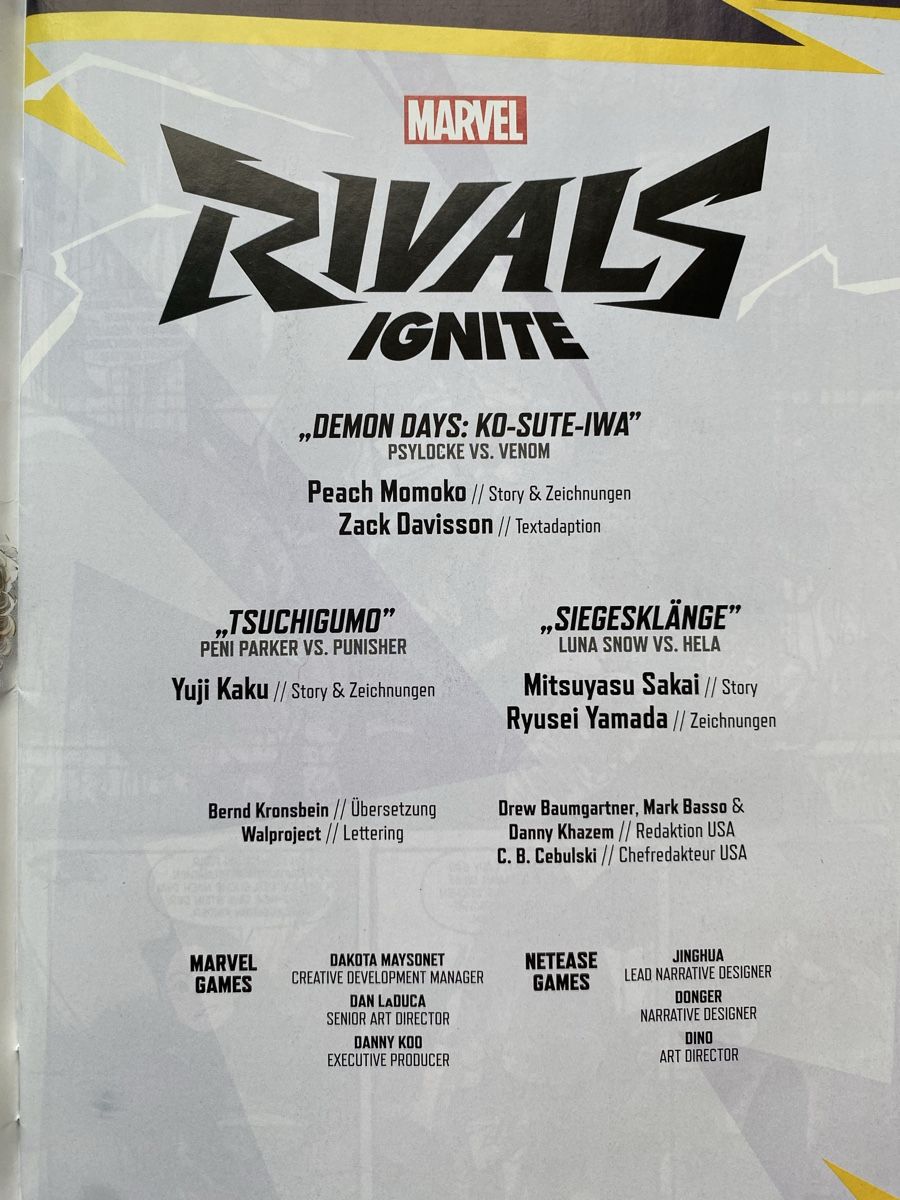 Fumetti: Marvel Rivals Ignite One-Shot – Usato da Neftenbach venduto da ctbvm 1