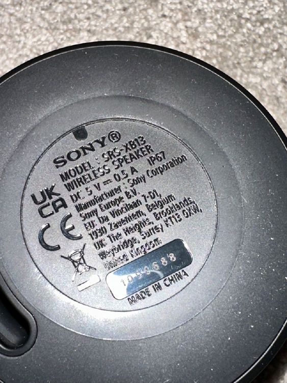 Sony Lautsprecher: Sony SRS-XB13 Wireless Lautsprecher – Gebraucht aus Wohlenschwil von Electro_Dealer 1
