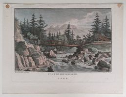 Bellegarde Originalkupferstich 1780