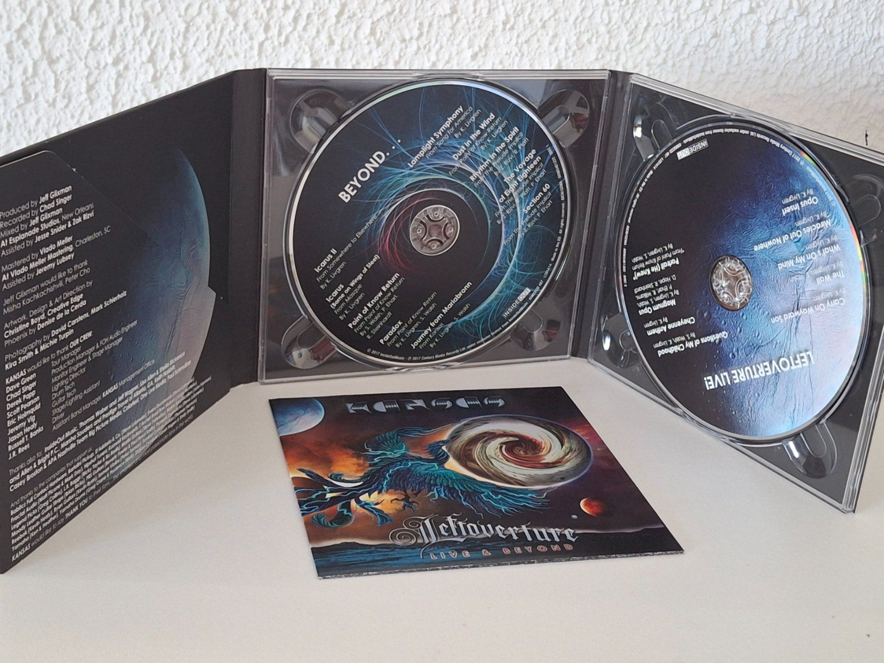 CD: 2CD Kansas -  Leftoverture Live & Beyond ( Seltene CD )✨ – Usato da Aarberg venduto da Jackup1 2