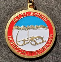 GG349 Schlüsselanhänger Alt St. Johann - Hornschlittenrennen