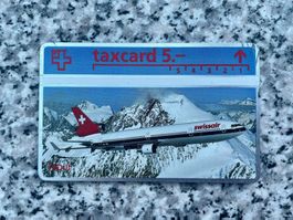 Swissair Taxcard MD-11,  5 Franken
