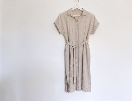 Leinenkleid Kleid Gr.M