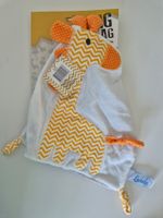 Zig Zag Schnuffeltuch Giraffe