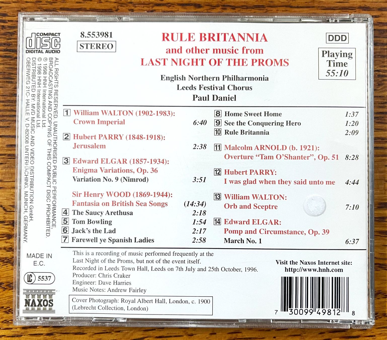 CD: RULE BRITANNIA CD – Usato da Oftringen venduto da Vucki 1
