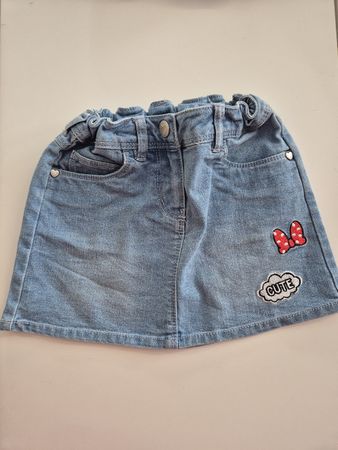 Süsser Jeansrock Gr. 104