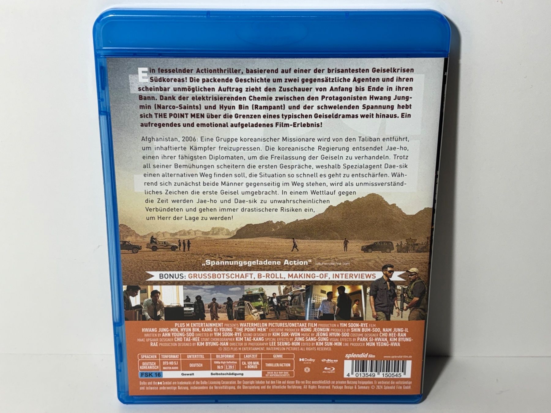 Tutti i DVDs: The Point Men - Gegen die Zeit Blu Ray – Usato da Wilderswil venduto da Sstriker 1