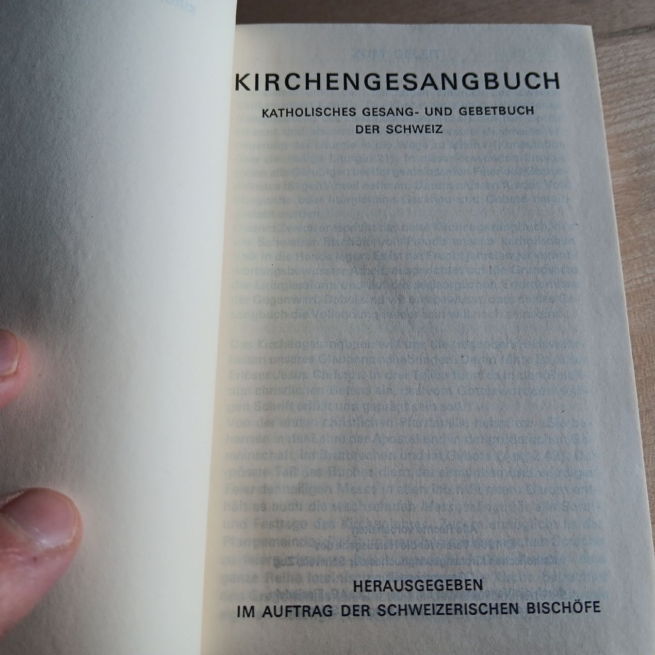 Libri: Katholisches Kirchengesangbuch Schweiz 1966 – Usato da Chur venduto da chr_b2cn 1