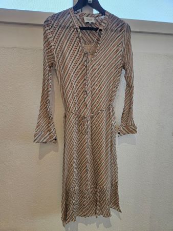 Second Female Kleid Gr. M beige gestreift