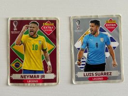 Luis Suárez & Neymar jr Extra Sticker 2022 Fussballbild