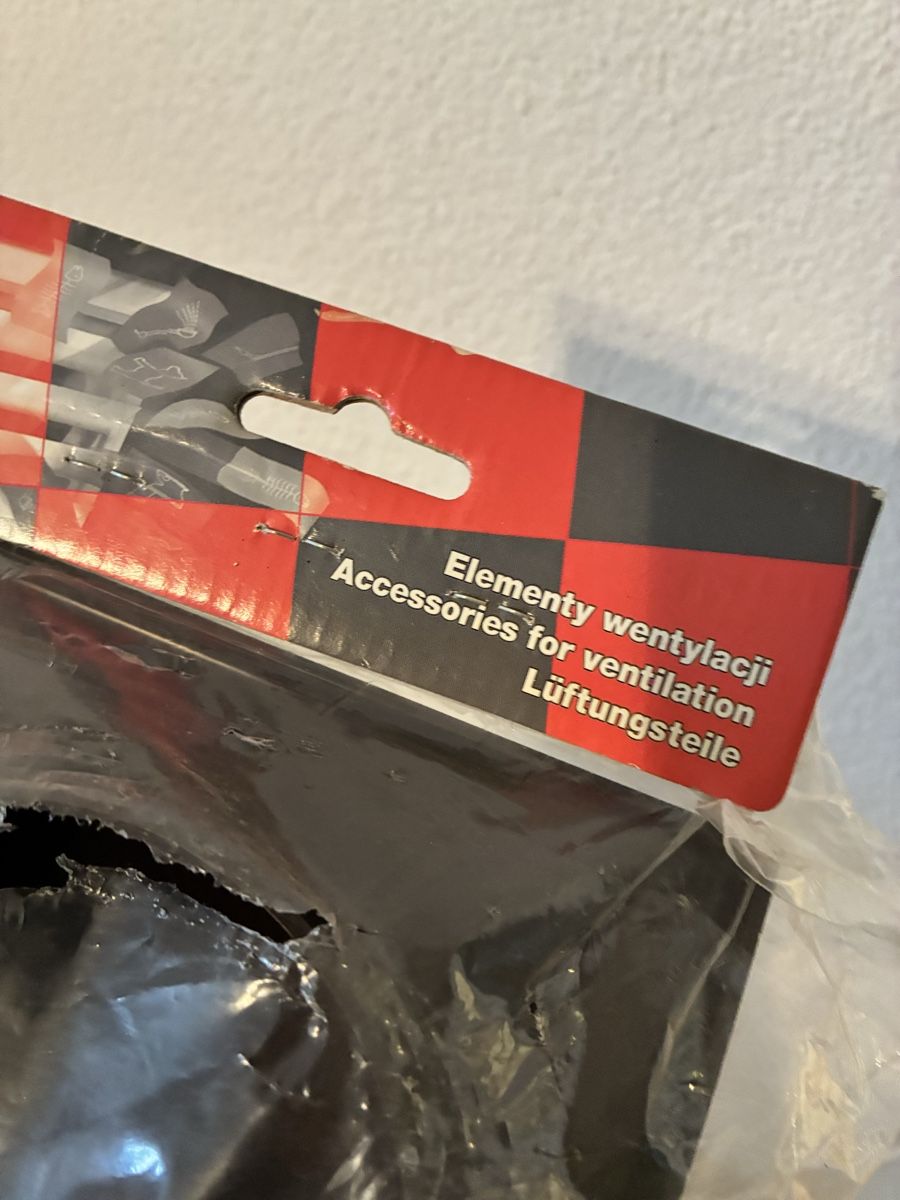 Tutti gli attrezzi: Ventilation Element, New & Sealed, Diameter 100mm, Black – Nuovo e nell'imballaggio originale da Untersiggenthal venduto da mic_ksv9 3