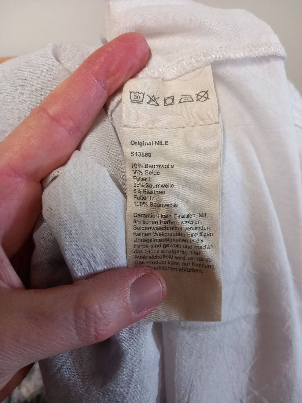 Nile Kleider: NILE Atelier Batik Kleid Gr. M  Baumwolle Seide – Gebraucht aus Merligen von muss_haben 5