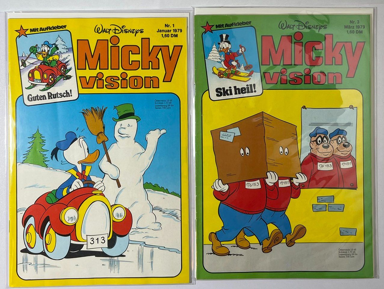 Fumetti: VINTAGE COMICS SAMMLUNG - 17 EX. MICKY VISION 1979-1983 – Usato da Frenkendorf venduto da Yard-Sale-2000 1