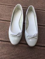 Chaussures/Ballerines écru vernis Robero Santi CUIR 41, NEUF