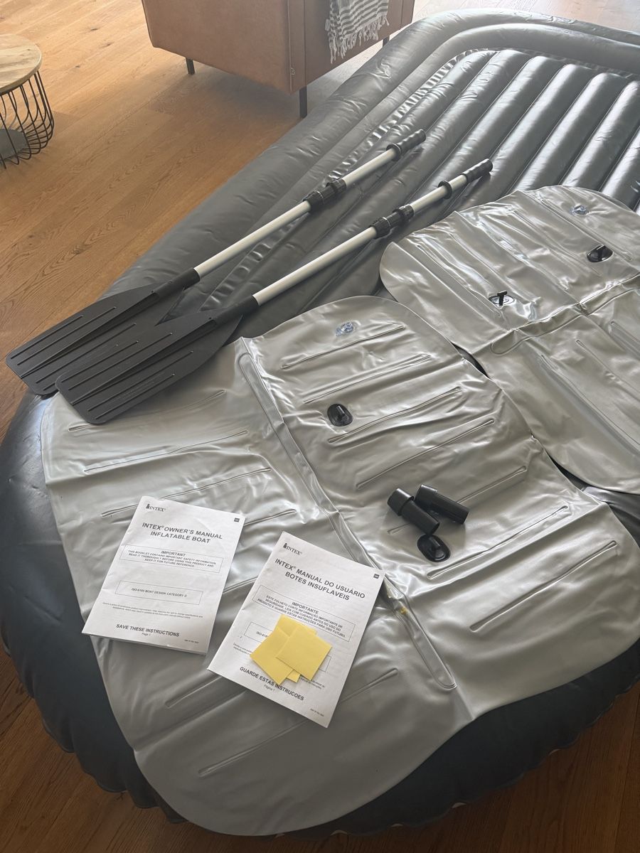 Boote: Schlauchboot 4 Per. Intex Excursion 4 – Gebraucht aus Niederrohrdorf von pis87 7