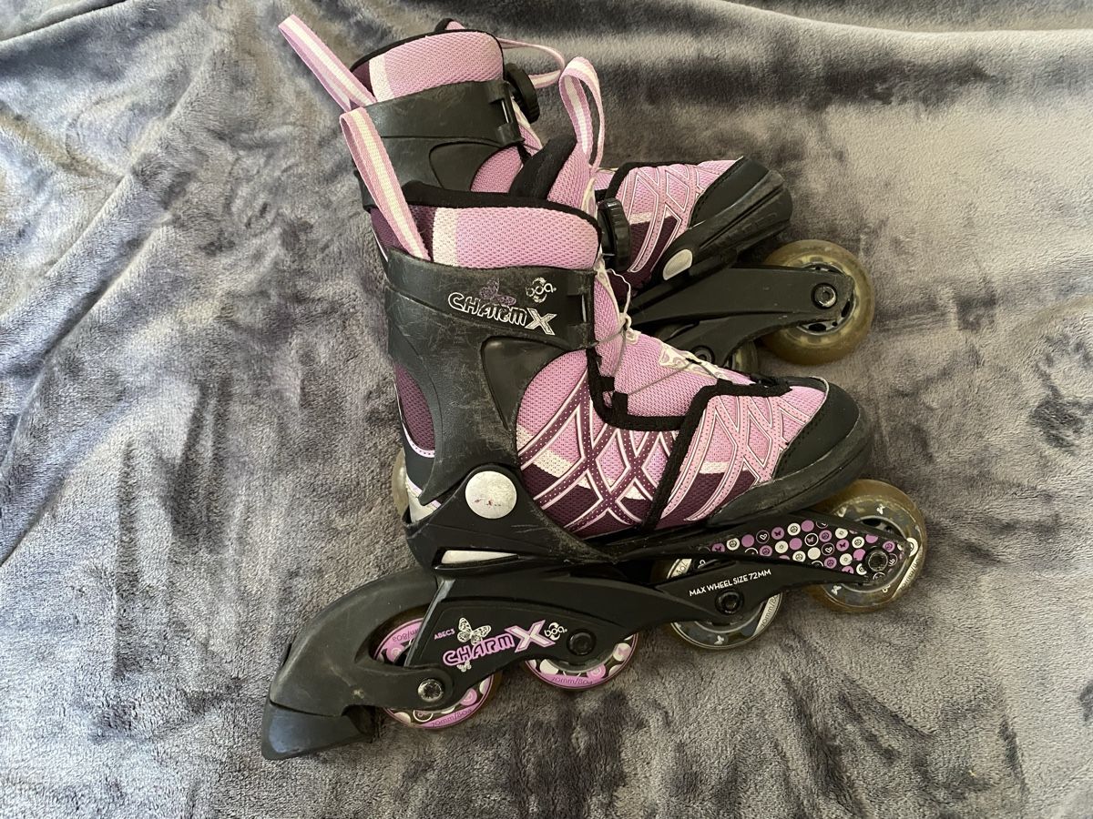 K2 Pattini in linea & Pattini a rotelle: Rollers K2 Charm X Boa violet taille 29-34 – Usato da Lignières venduto da The_assistant 1