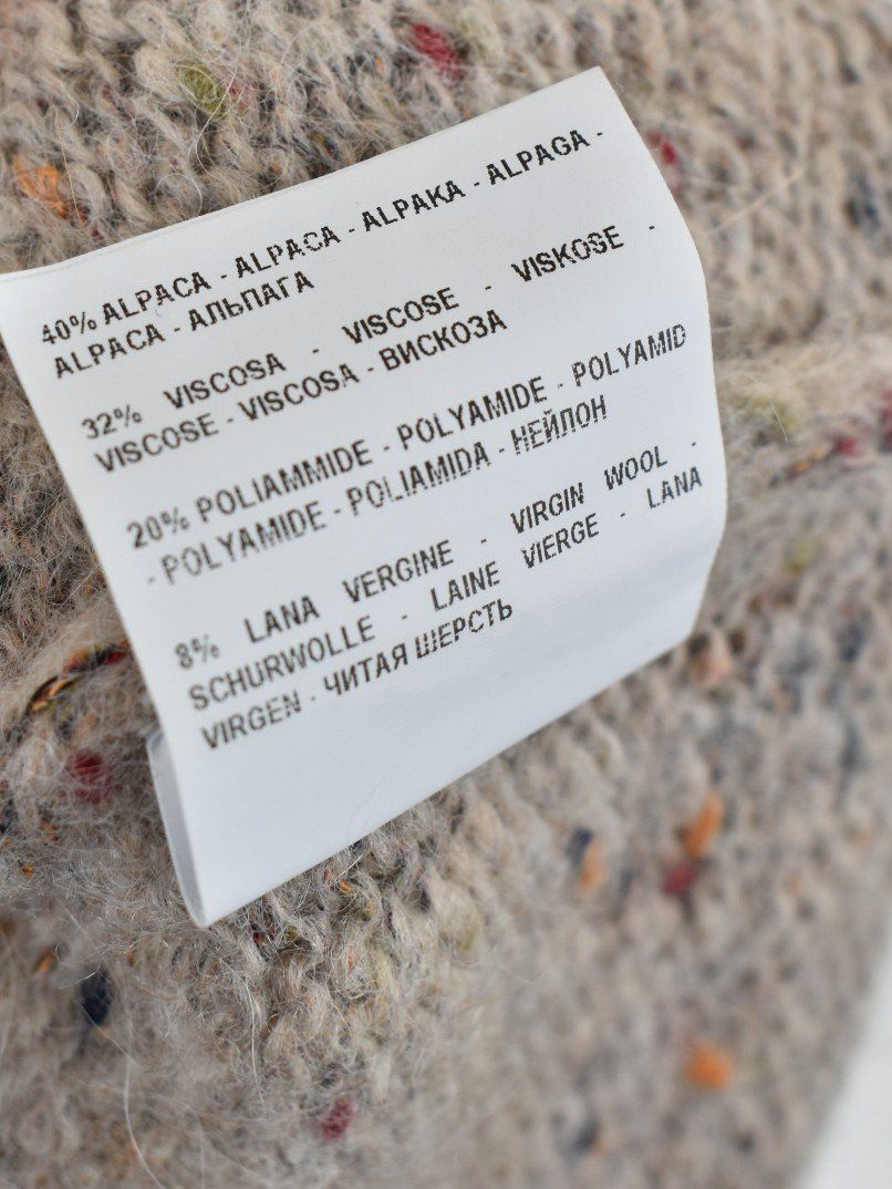Maglioni & Felpe: Gran Sasso Poncho Pullover, beige meliert, Gr.40/42 – Usato da Nürensdorf venduto da 2ND_STORY 8