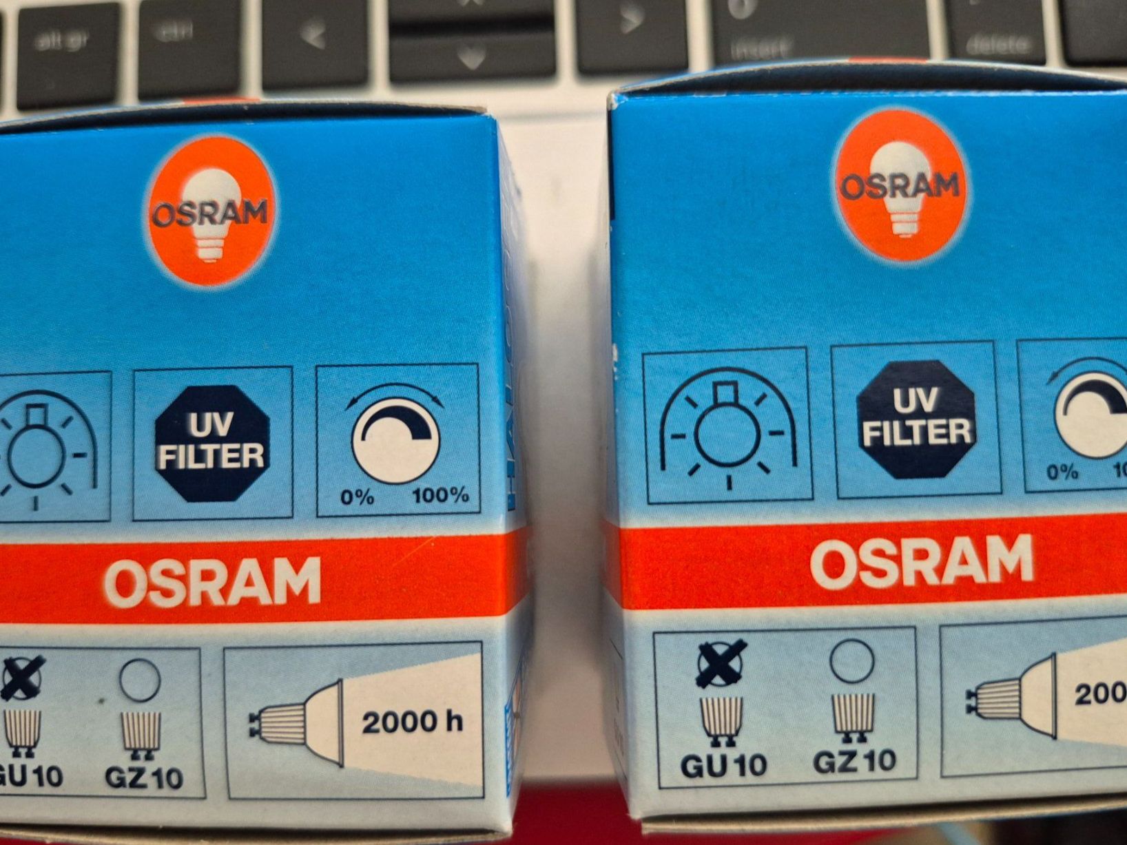 Osram Lampen: OSRAM Halopar 16 ALU 50W GU10 – Neu und originalverpackt aus Berikon von It354 1