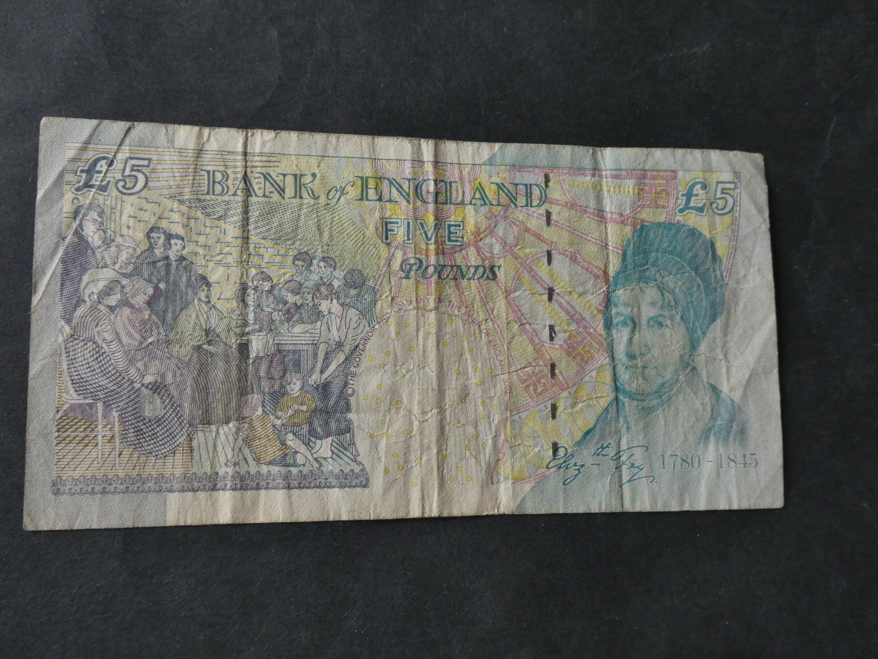Billets de banque: Grossbritannien, 5 Pounds – D'occasion à Hinterforst par Rohusri 1