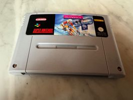 WINTER OLYMPICS SPIEL FÜR SUPERNINTENDO