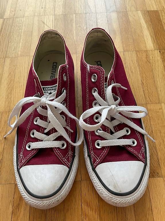 Converse Scarpe da uomo: Rote Converse AllStar Sneakers Chucks, Gr. 38 – Usato da Jona venduto da Tr3s 3