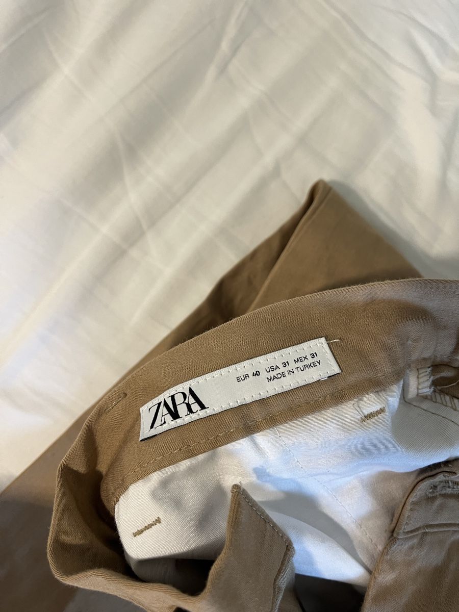 Zara Pantaloni: Pantalon marron Zara – Usato da Pully venduto da ari_78pk 1
