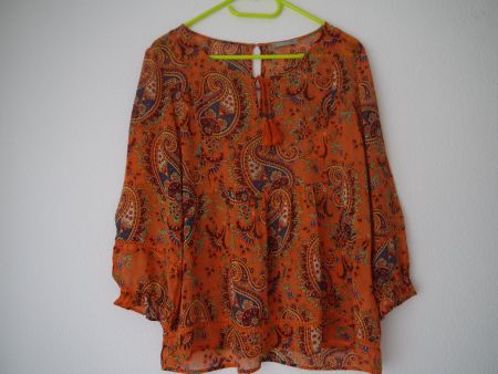 NILE Bluse aus 100% Viskose Gr: S