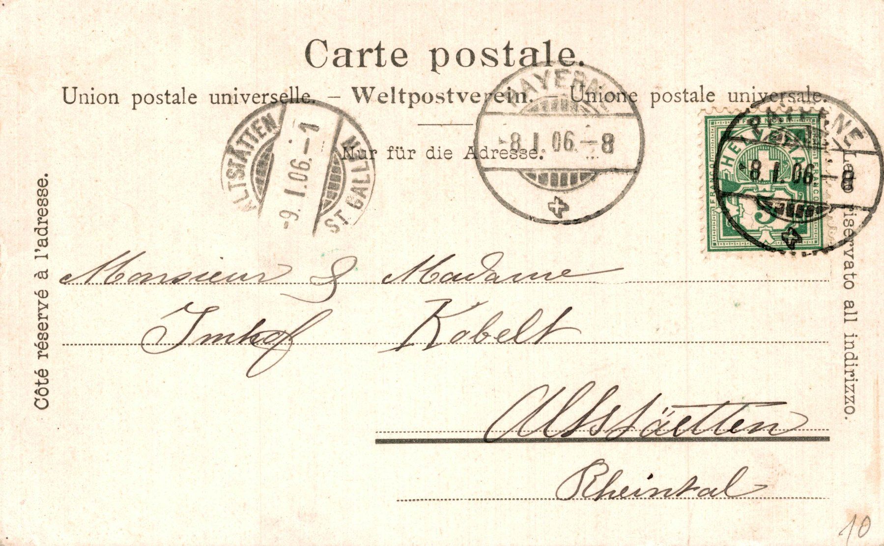 Cartes postales: Payerne – D'occasion à Bronschhofen par Astore 1