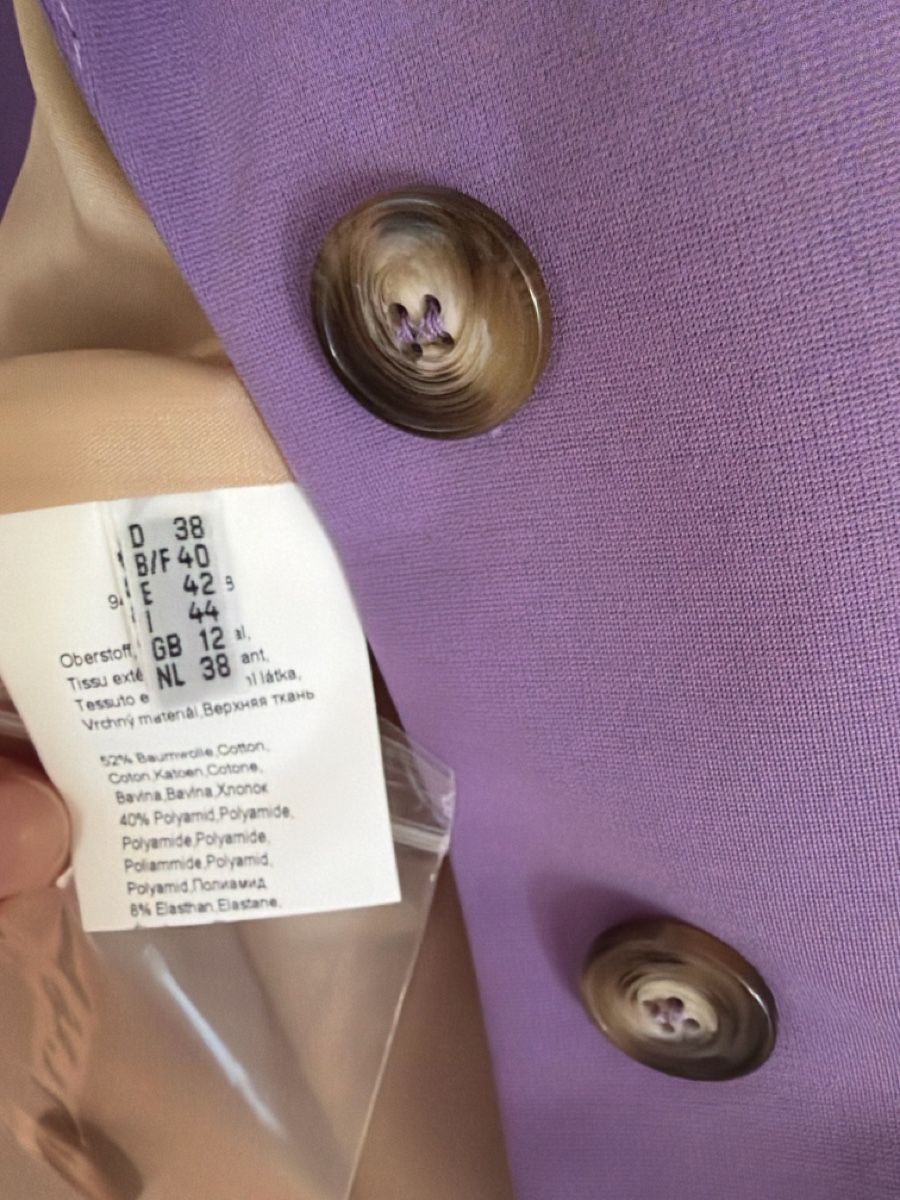 Giacche: Damenblazer Gr. 38 Lila White Label, neu – Nuovo (secondo la descrizione) da Wädenswil venduto da Iana32 8