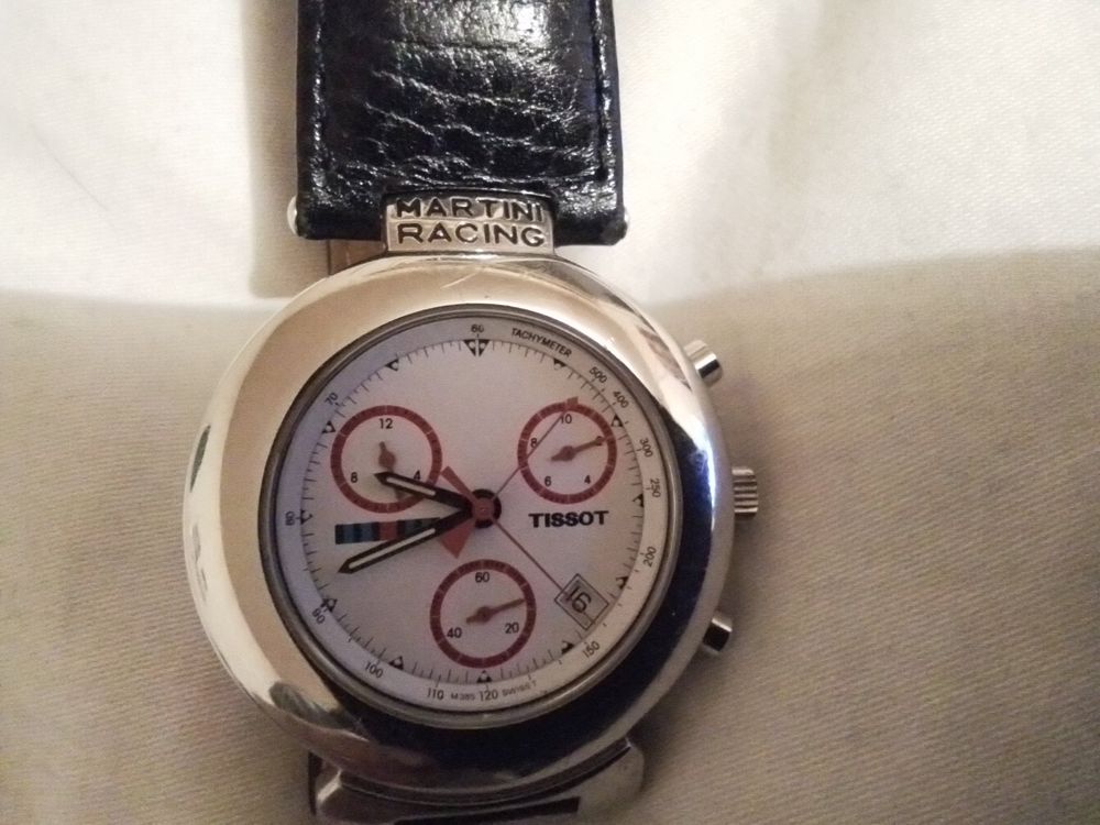 Tissot "Martini Racing"Chronograph, quarz ,läuft Kaufen auf Ricardo