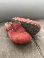 Birkenstock Boston rot, Grösse 39 (wie neu!)