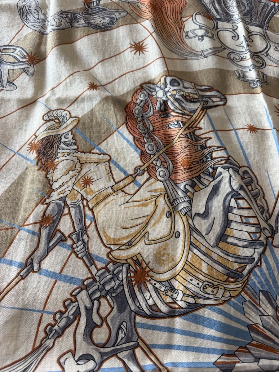 Hermès Foulard & Sciarpe: Foulard Hermes Stellar cashmire  – Nuovo (secondo la descrizione) da lausanne venduto da Boulet2001 3