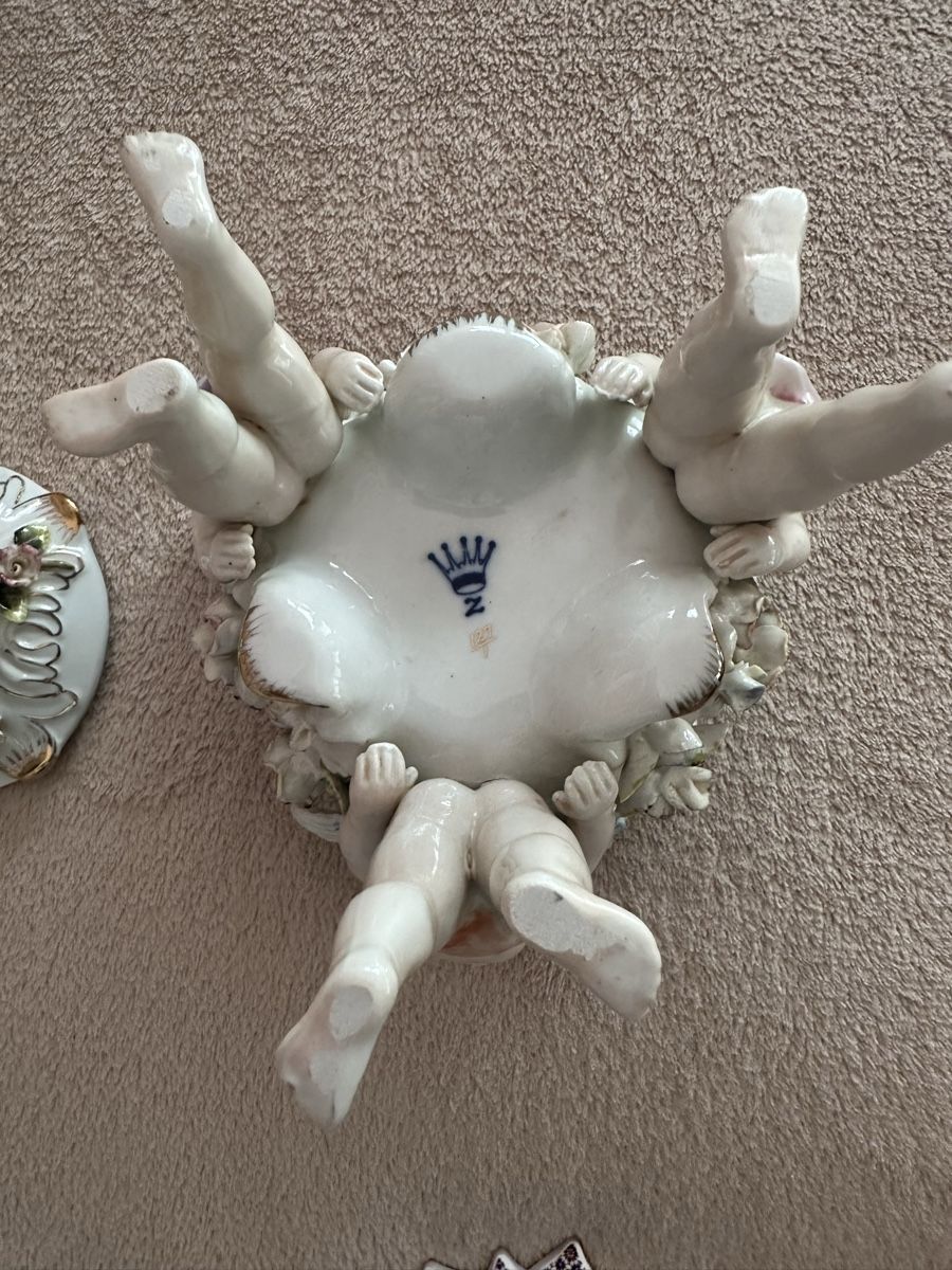 Statuette: Schöne Bonbobiere im Rococco Stil – Usato da Herbriggen venduto da Sehrazade 5