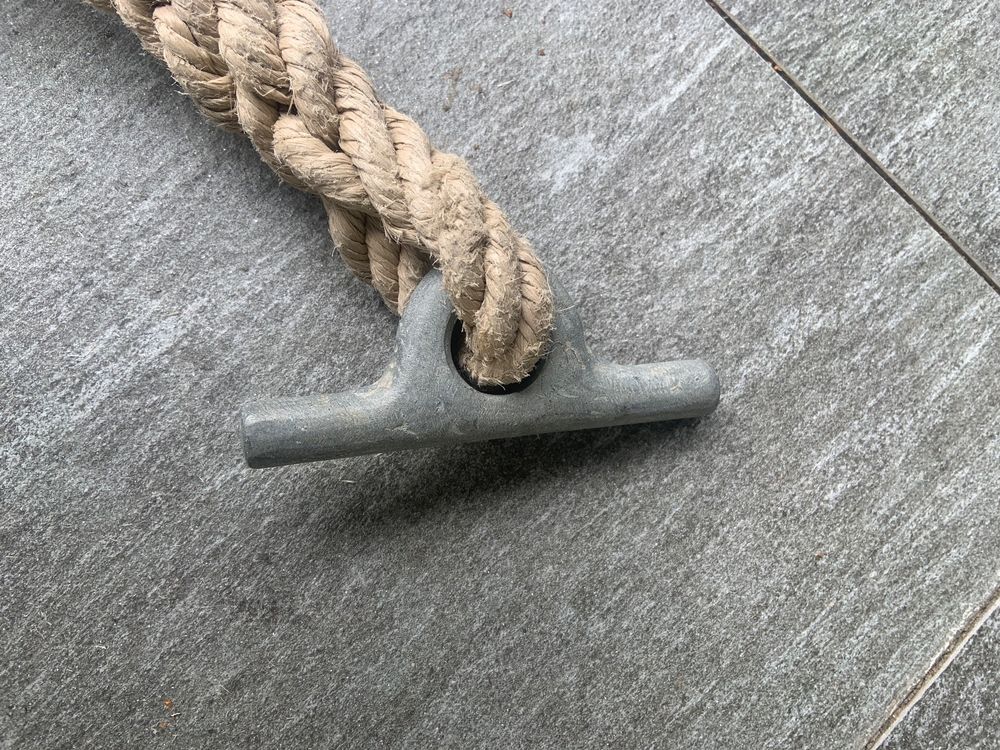 Beco Hanfseil-Ball Größe M - Hunde-Spielzeug Mit Schlaufe Für Tauziehen